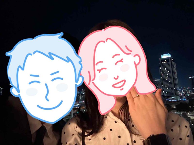 ご成婚されたお二人